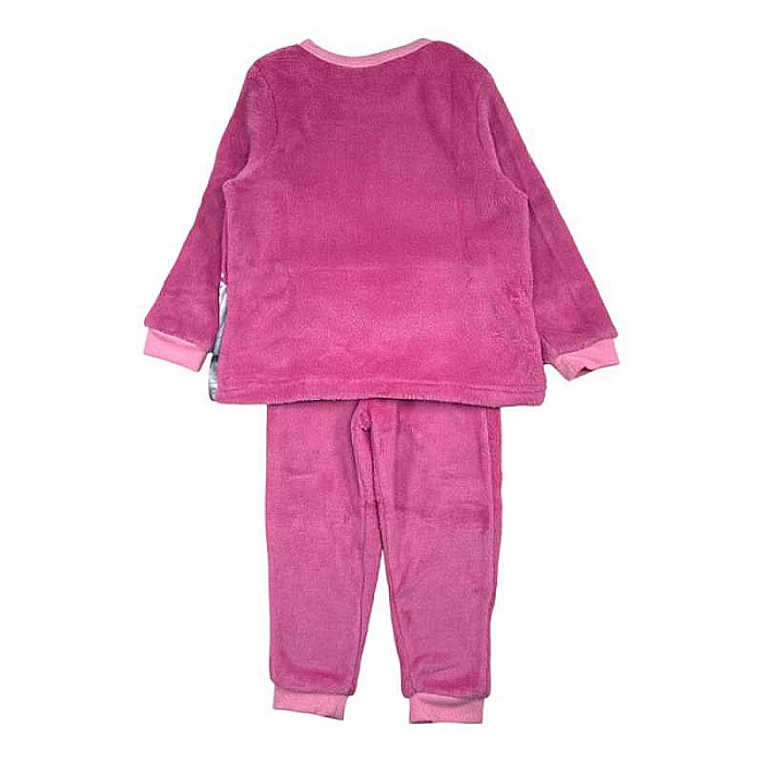 Pijama copii, cu mânecă lungă, cocolino, fucsia, Barbie [4]