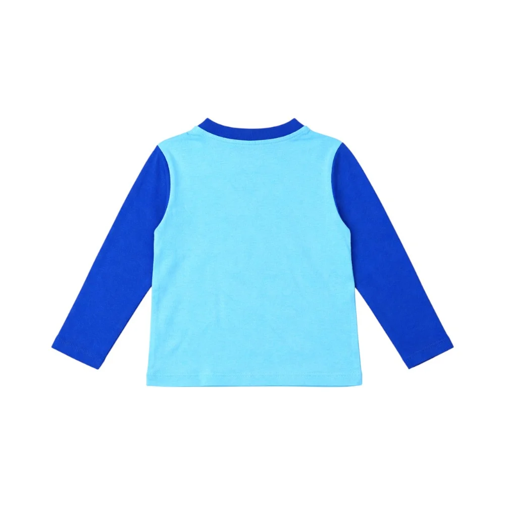 Pijamale copii, 100% bumbac, albastru, Hero, Sonic [3]