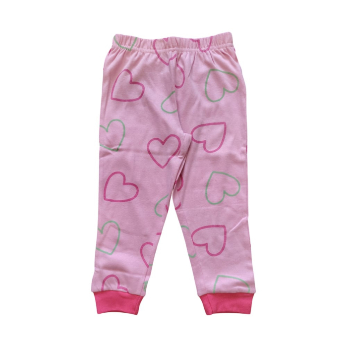 Pijamale copii, 100% bumbac, fosforescenta, fucsia, Happy, Stitch [3]