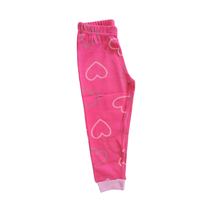 Pijamale copii, 100% bumbac, fosforescente, roz, Happy, Stitch [4]