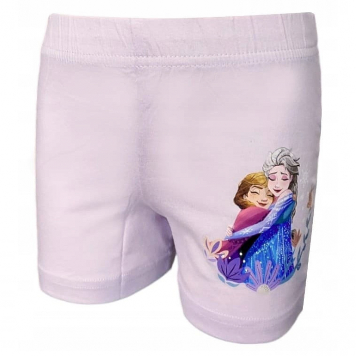 Pijamale copii cu maneca scurta, 100% bumbac, multicolor, Happy Days, Frozen [3]