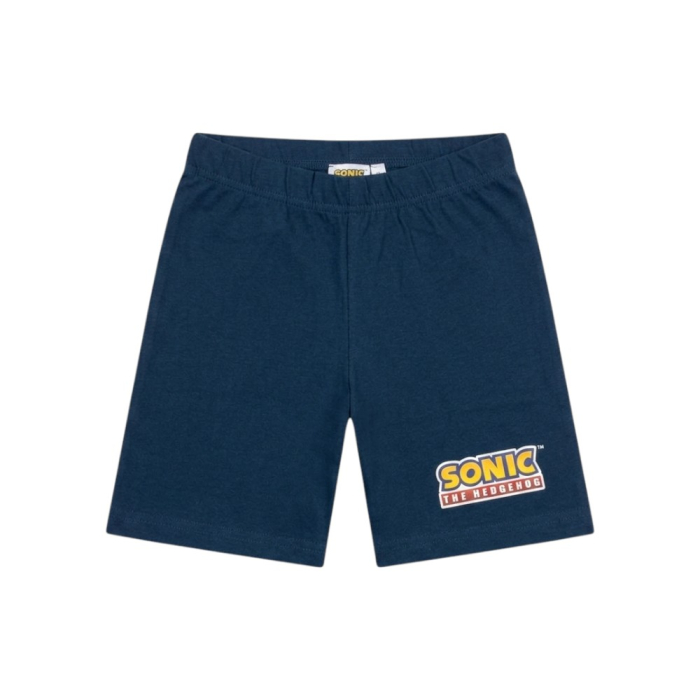 Pijamale copii, mânecă scurtă, 100% bumbac, multicolor, Hero, Sonic [3]