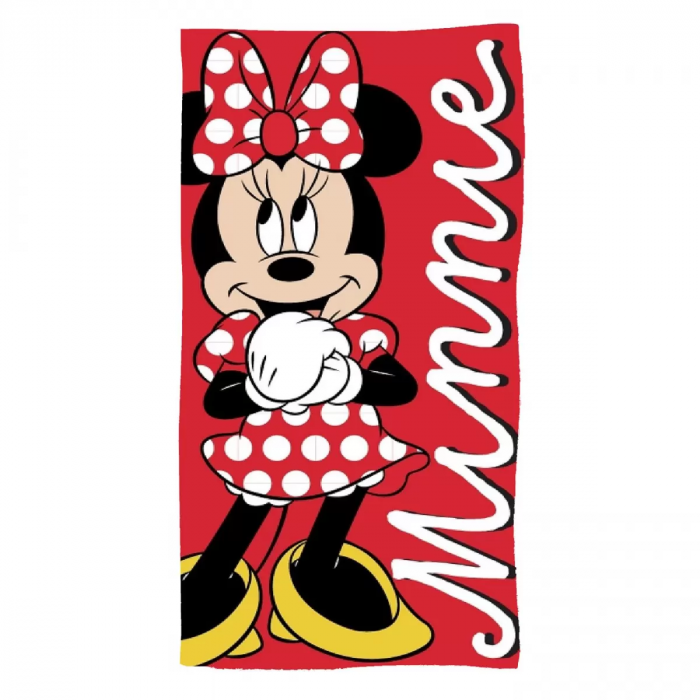 Prosop de baie pentru copii, multicolor, 70x140 cm, So fun, Minnie Mouse [1]