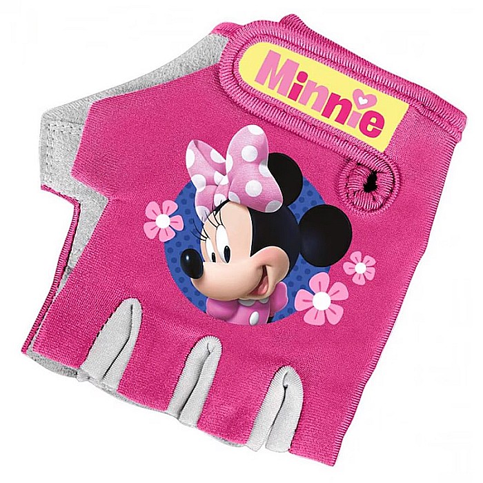 Mănuși de ciclism fără degete pentru copii, multicolor, mărimea 2-6 ani, Minnie Mouse [1]