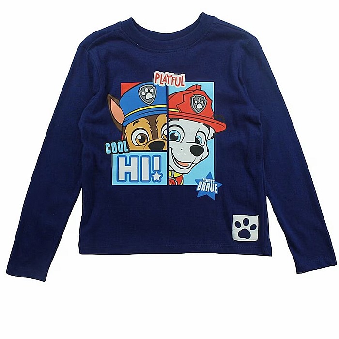 Bluza cu mânecă lungă, 100% bumbac, multicolor, Playful, Paw Patrol [1]