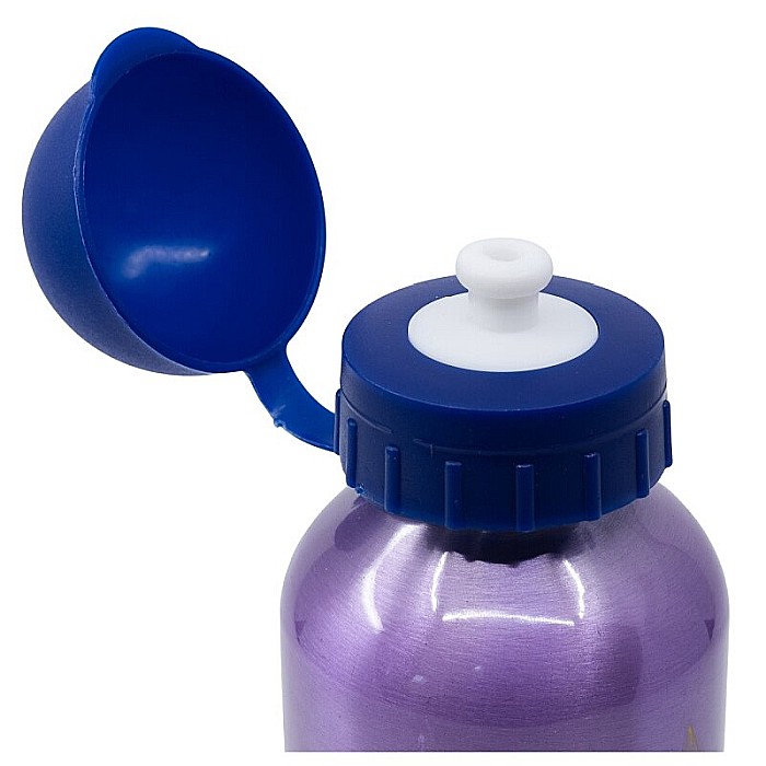 Sticlă de apă, pentru copii, din aluminiu, fără BPA, multicolor, 400 ml, Frozen, Disney [2]