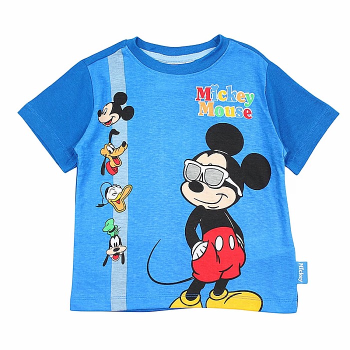 Tricou copii, 100% bumbac, albastru, Friends, Mickey Mouse [1]