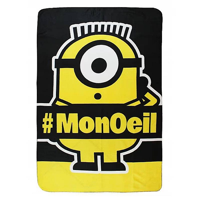 Pătură copii, polar, 100 x 150 cm, multicolor, MonOeil, Minions [1]