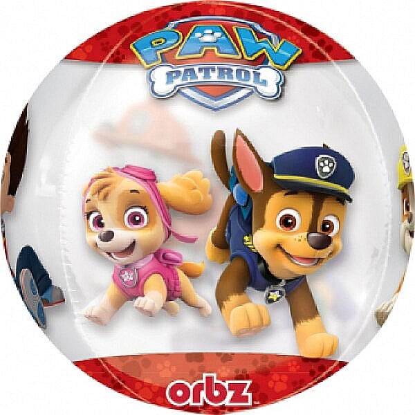 Balon folie multicolor Chase and Marshall Paw Patrol [1]