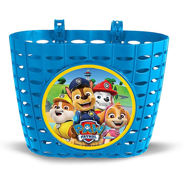 Coș pentru bicicletă, 20x15x15 cm, plastic, multicolor, Paw Patrol [1]