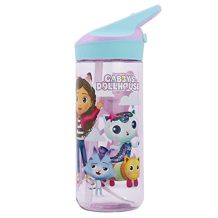 Sticlă copii, din Tritan, fără BPA, 620 ml, Gabby's Dollhouse [1]