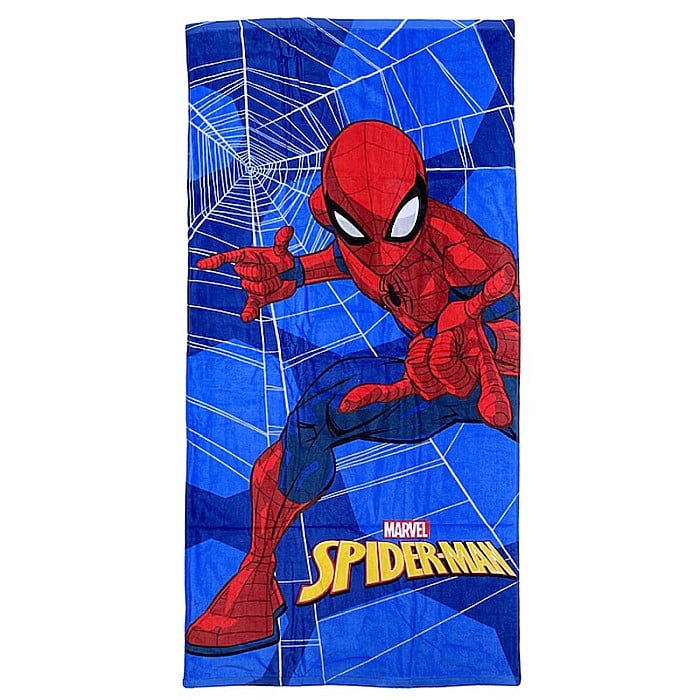 Prosop multicolor, 100% bumbac, 70x140 cm, Spiderman [1]