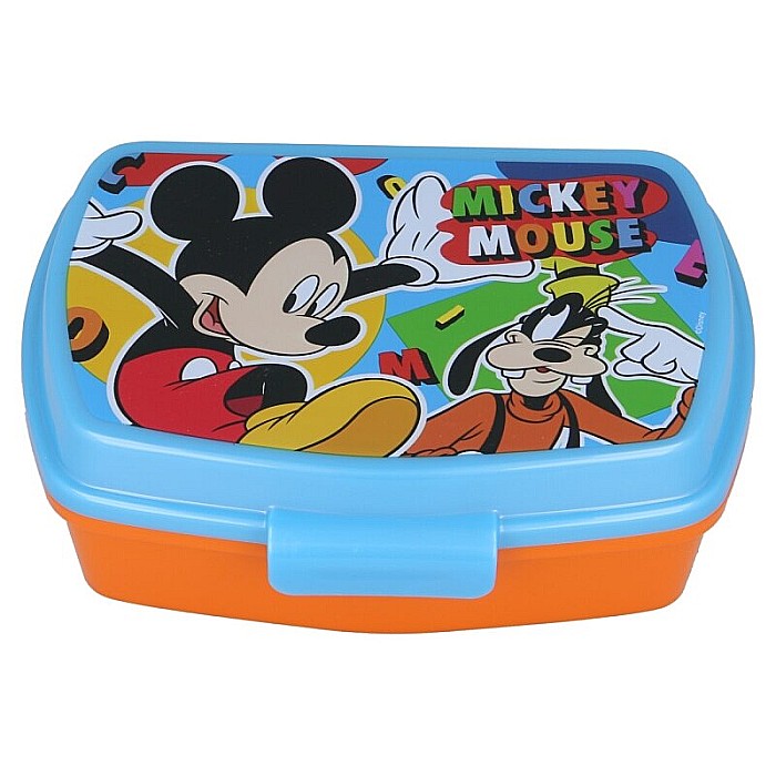 Cutie sandwich, multicolor, fără BPA, 17x 14 x 5.5 cm, Mickey Mouse [1]