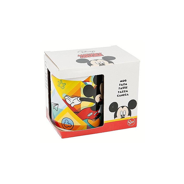 Cană ceramică, Mickey, albă, 320ml [1]