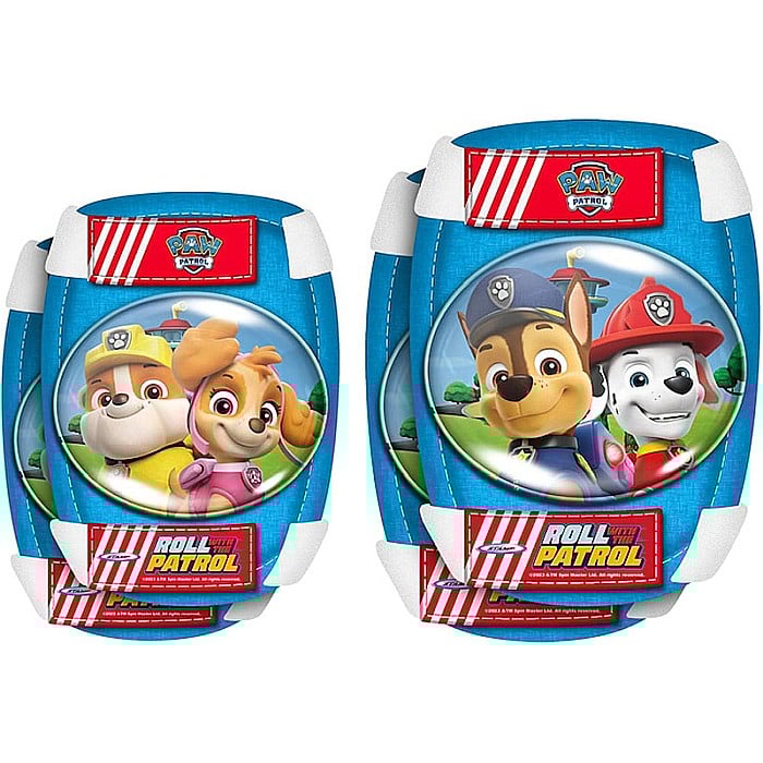 Set protecție pentru copii, genunchere și cotiere, multicolor, 3-6 ani, Paw Patrol [1]