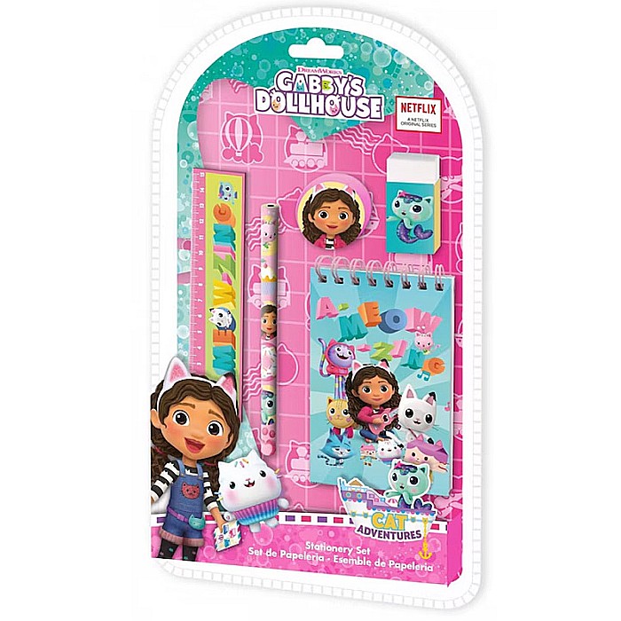Set rechizite, din 5 piese Gabby's Dollhouse [1]