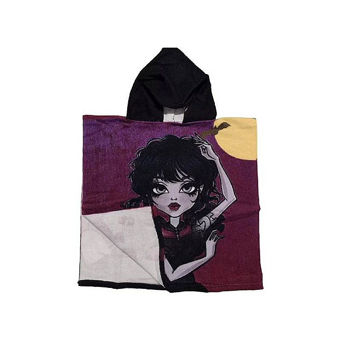 Prosop tip poncho, multicolor, 50 x 100 cm, Wednesday [2]