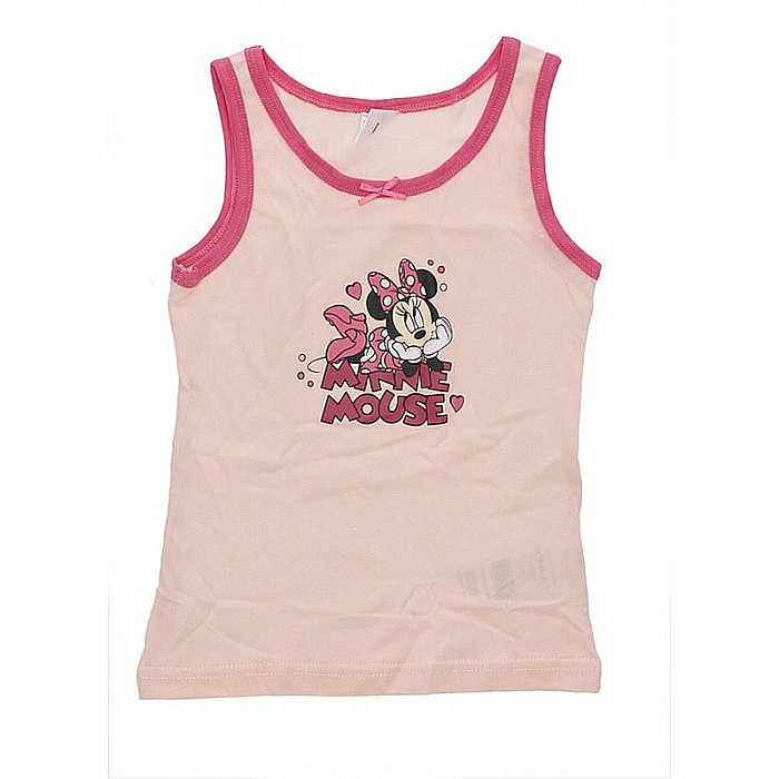 Set două maiouri multicolor, 100% bumbac, Love, Minnie Mouse [3]
