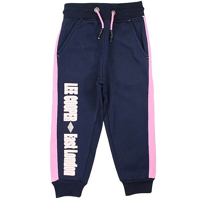 Pantaloni trening fete, albastru, Lee Cooper [1]