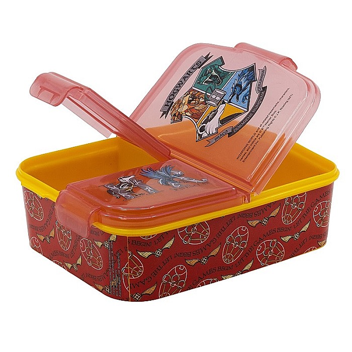 Cutie pentru prânz Harry Potter School Shields, 6.7 x 16.5 x 19.5 cm, Multicolor [3]