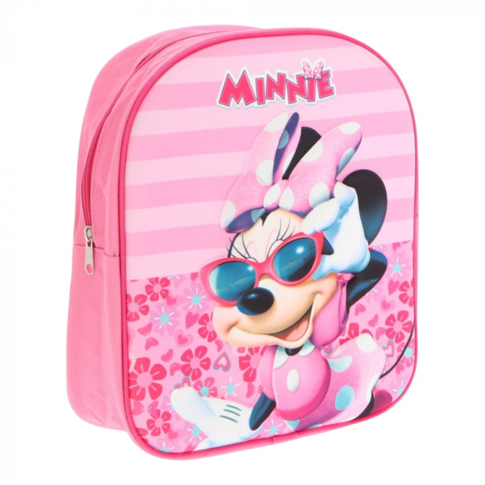 Rucsac copii 3D, 30x26x10 cm, bretele ajustabile, multicolor, Minnie Mouse [1]