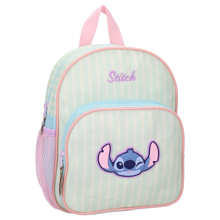 Rucsac cu 2 compartimente, 29x23x10, bretele ajustabile și întărite, albastru, Stitch [2]