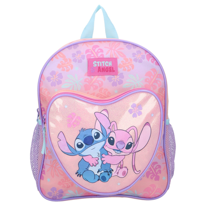Rucsac cu 2 compartimente, 30x25x10, bretele ajustabile și întărite, multicolor, Stitch [2]