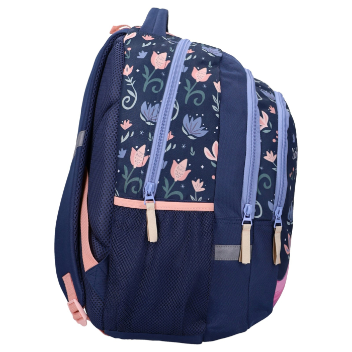 Rucsac cu 3 compartimente, 44x33x24, bretele ajustabile și întărite, albastru, Frozen [2]