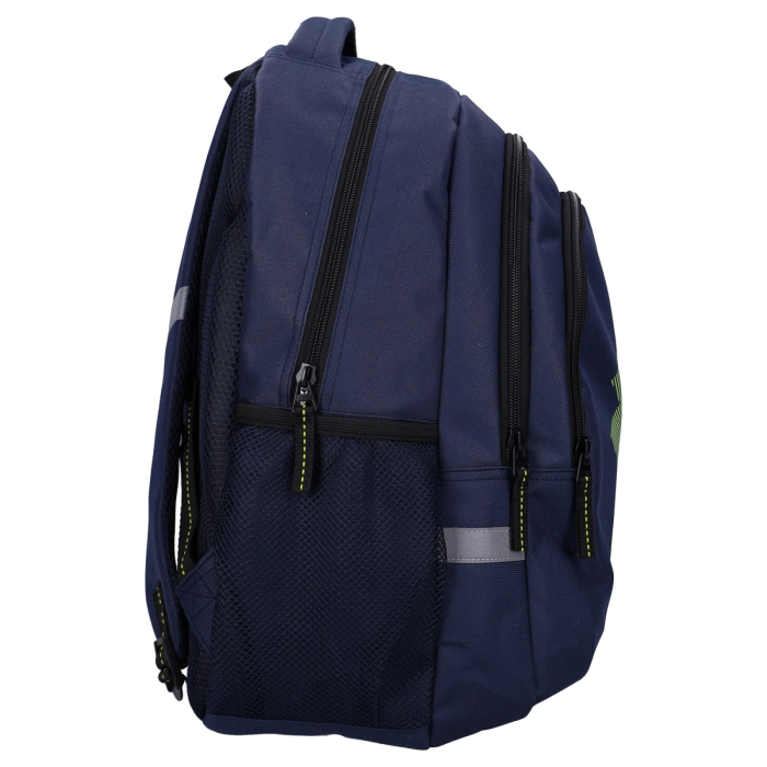 Rucsac cu 3 compartimente, 44x33x24, bretele ajustabile și întărite, albastru, Keeping Track, Lotto [3]