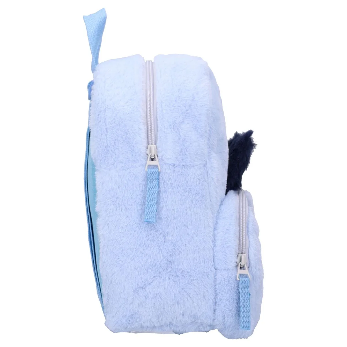 Rucsac din pluș, cu două compartimente, 26x21x11 cm, albastru, Happy, Bluey [3]