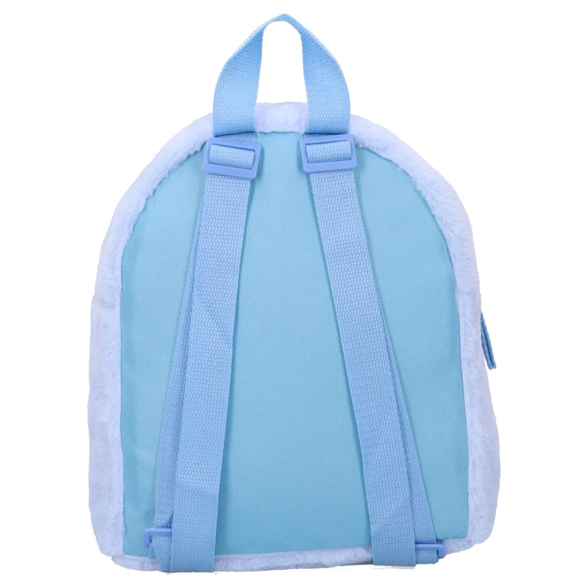 Rucsac din pluș, cu două compartimente, 26x21x11 cm, albastru, Happy, Bluey [4]