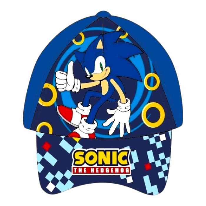 Sapca baieti, multicolor, marimea 52 cm, So Fun, Sonic [2]
