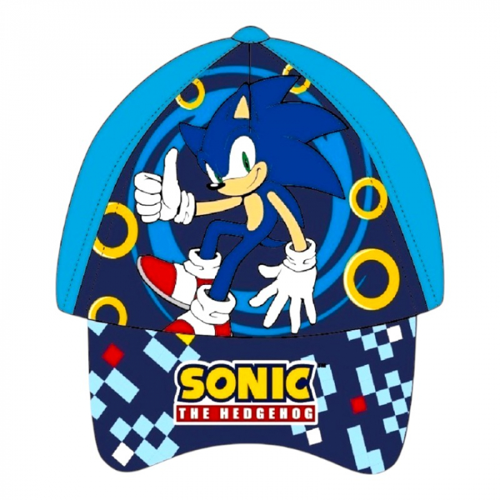 Sapca baieti, multicolor, marimea 54 cm, So Fun, Sonic [2]