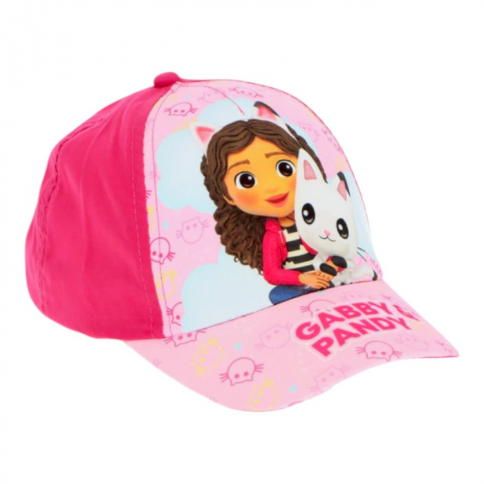 Sapca fete, multicolor, marimea 54 cm, So Fun, Gabby's Dollhouse [1]