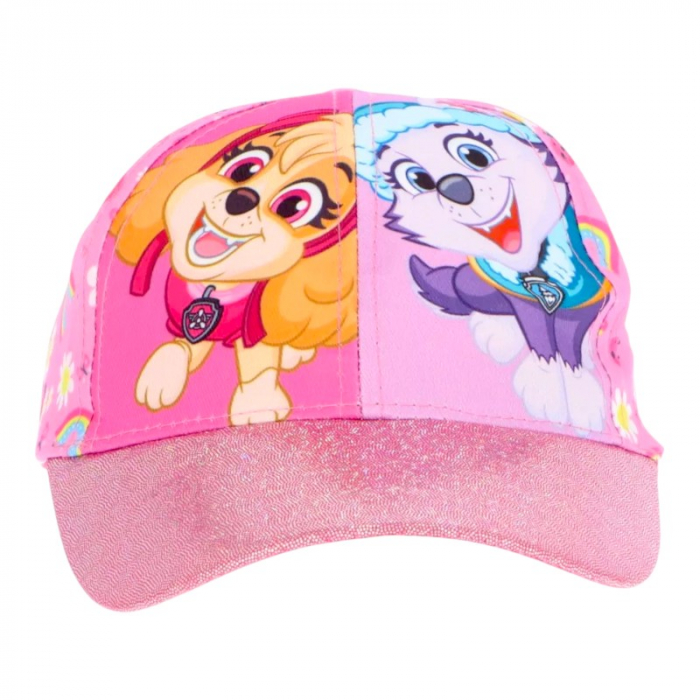Sapca fete, roz, marimea 52 cm, So Fun, Paw Patrol [2]