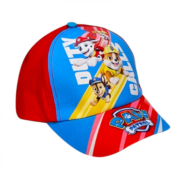 Sapca pentru baieti, multicolor, marimea 53 cm, Paw Patrol [1]