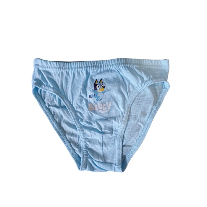 Set 3 perechi chiloți băieți, albastru, 100% bumbac, Happy, Bluey [4]