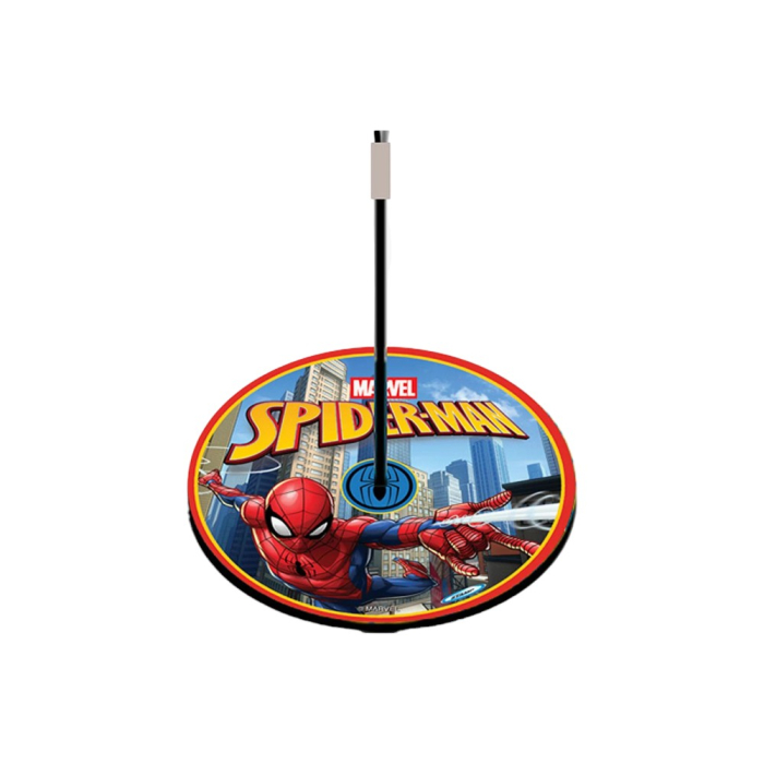 Set Ping-Pong pentru copii, 2 palete de tenis, 5 mingi, fileu cu ventuze, bază cu tijă flexibilă, multicolor, Spiderman [7]