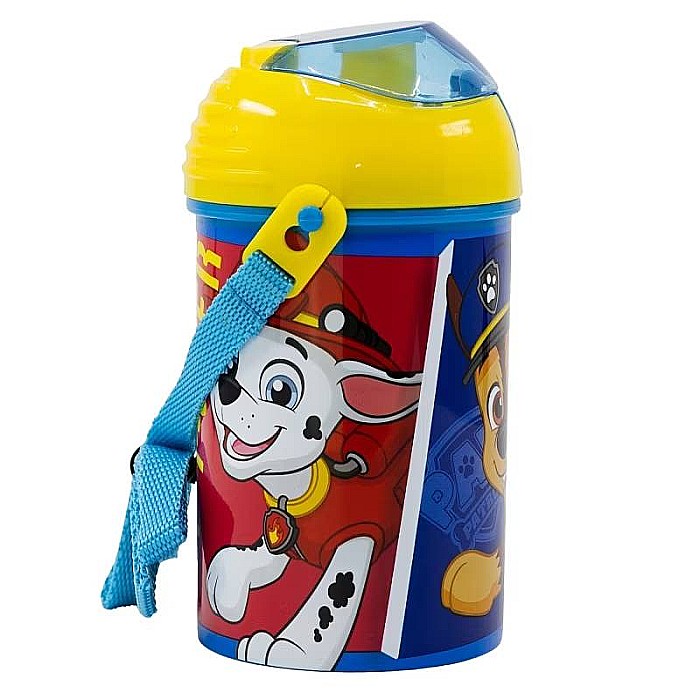 Sticlă pentru apă, anticurgere, multicolor, 450 ml, fără BPA, Pup Power, Paw Patrol [1]