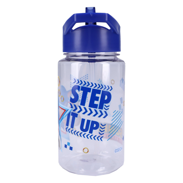 Sticlă pentru apă din plastic fara BPA, 450 ml, multicolor, Happy, Sonic [5]