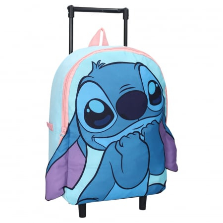 Troler multicolor, cu bretele ajustabile si intarite, 33x25x11 cm, Brave And Courageous, Stitch [1]