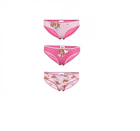 Set 3 chiloței pentru fete, 100 % bumbac, multicolor, Paw Patrol [2]
