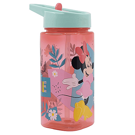 Sticle - Sticlă pentru apă, 510 ml, multicolor, plastic fără BPA, Being, Minnie Mouse