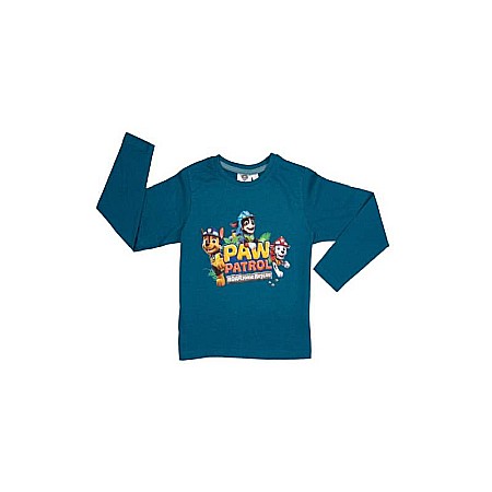 Bluze - Bluza cu manecă lungă, 100% bumbac, multicolor, Dino Rescue, Paw Patrol