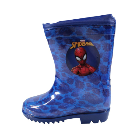 Cizme de ploaie cu șnur, albastru, Happy, Spiderman [2]