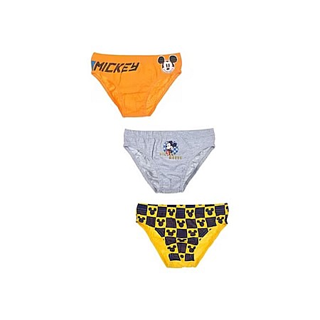 Chiloti si boxeri - Set 3 chiloți pentru băieți, multicolor, Sun, Mickey Mouse, Disney