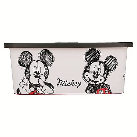 Cutie pentru depozitare, din plastic, cu capac, 13 L, multicolor, 39x29x15 cm, Mickey Mouse, Disney [3]