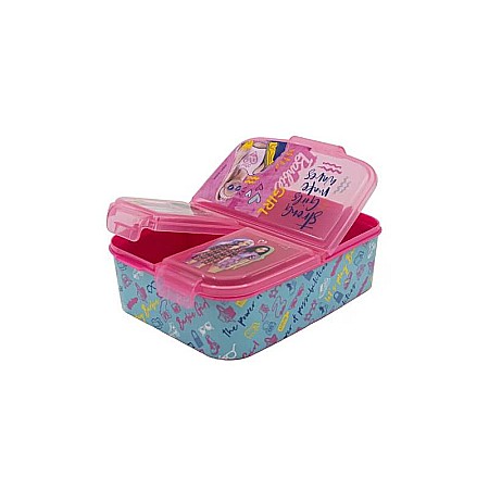 Alimente si bauturi - Cutie sandwich multicompartimente Barbie Roz