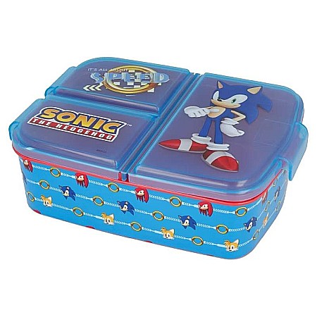 Cutii sandwich - Cutie sandwich multicompartimente Sonic Albastru