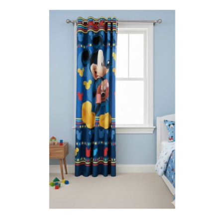 Draperii - Draperie pentru copii, 140x290 cm, multicolor, Mickey Mouse